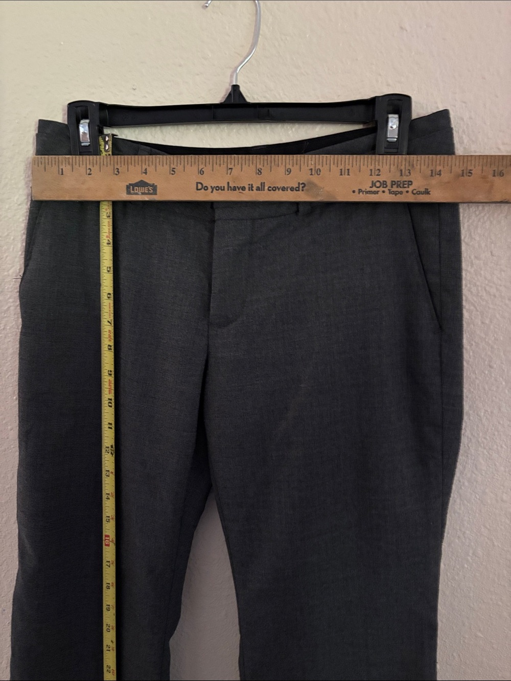 Women Banana Republic Rayon Fit Size 6S Classic Gray Dress Pants